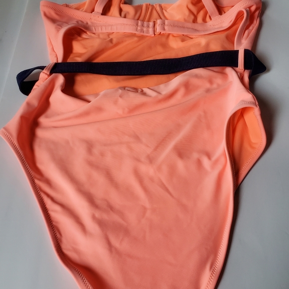 Aerie One-Piece Belted Swimsuit sz Large - Picture 4 of 9
